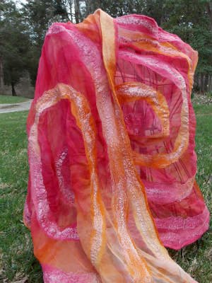 Nuno Felting Tutorial, Fiberartsy.com