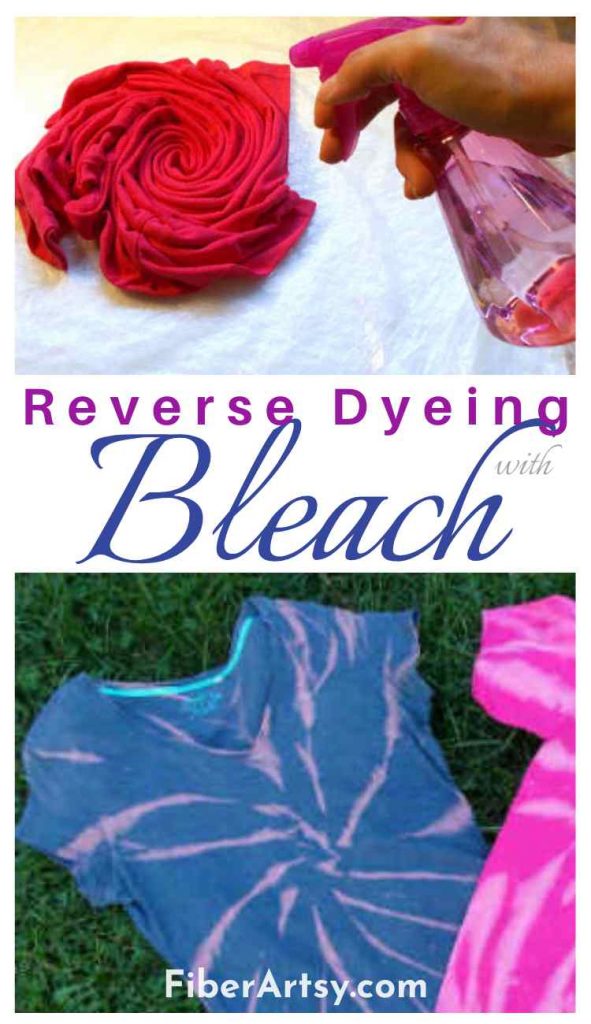 Reverse Bleach Dyeing