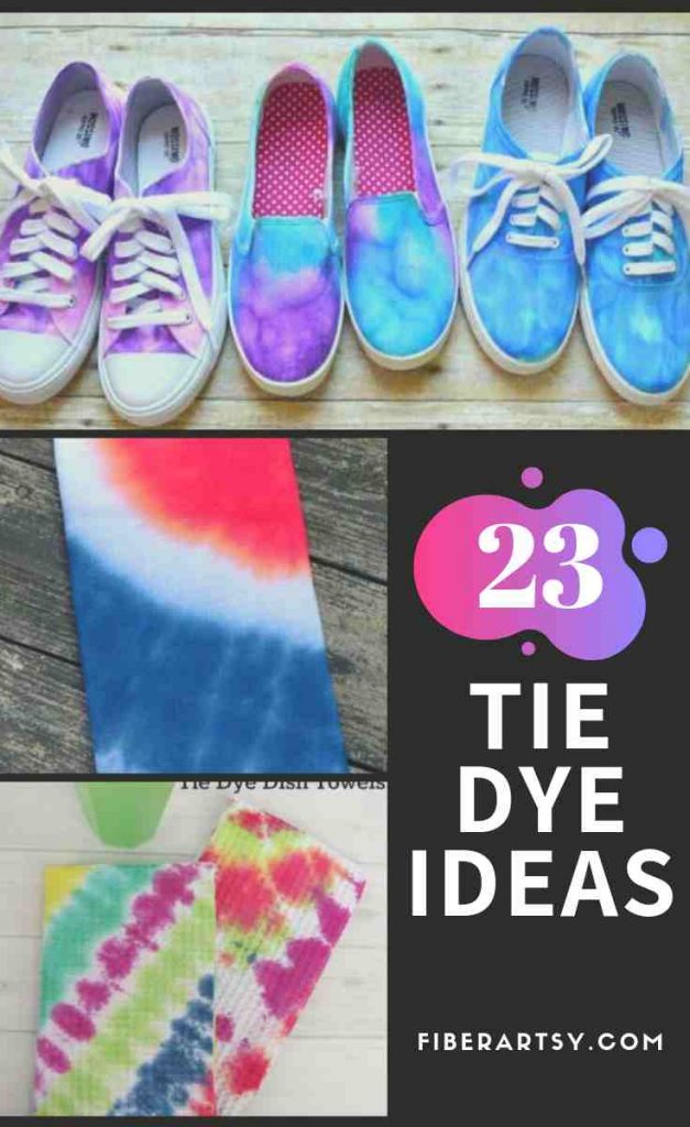 Tie Dye and Fabric Dyeing Ideas and Craft Projects