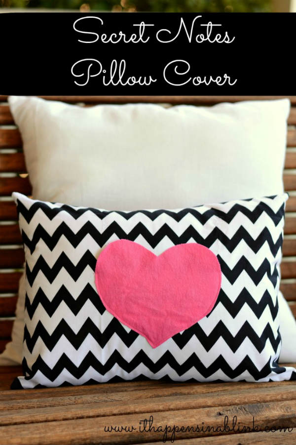 DIY Heart Pillow Valentines Craft Idea