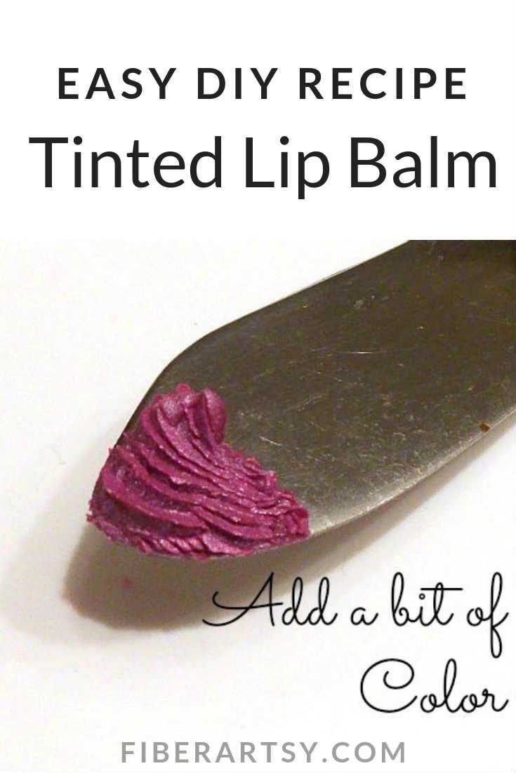Easy DIY Beauty Recipe for Making Tinted Lip Balm