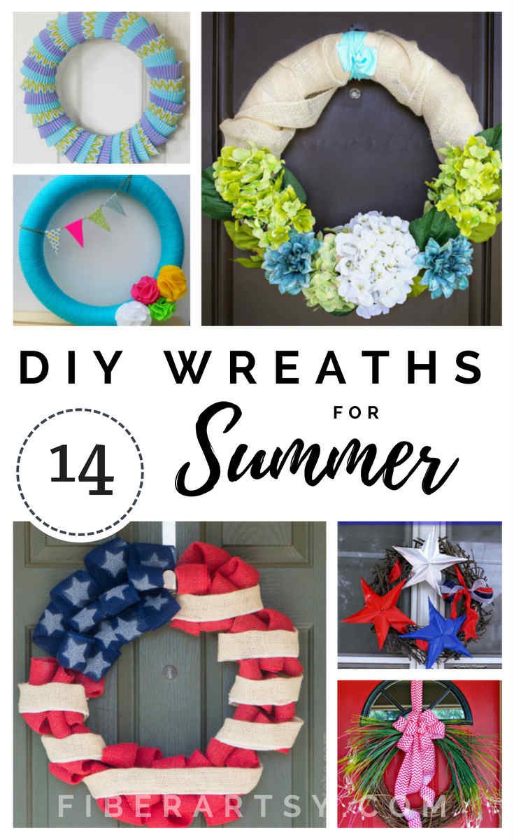 Diy Summer Wreath Ideas Diy Summer Wreath Ideas