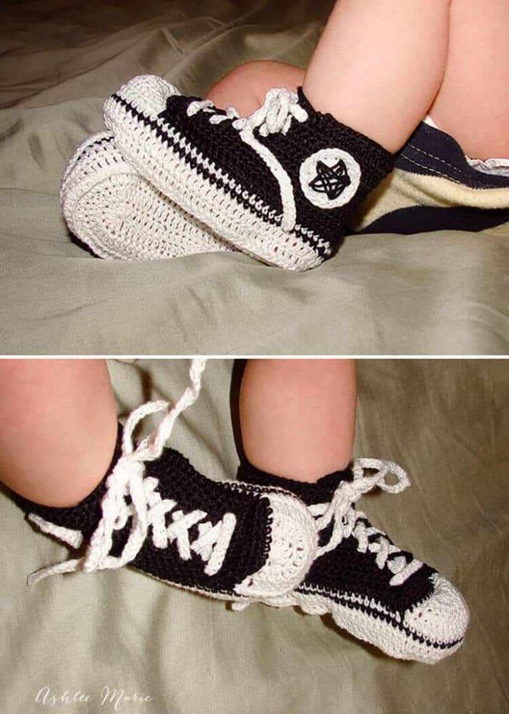 Crochet Chucks for Babies