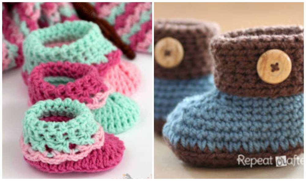 Baby Bootie Crochet Patterns