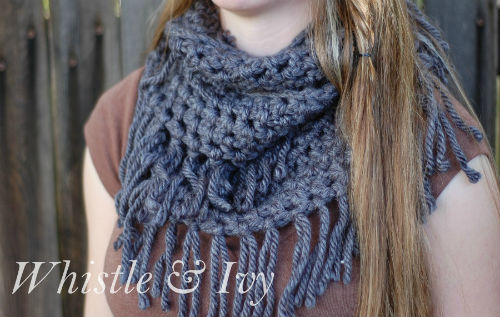 Crochet Infinity Scarf