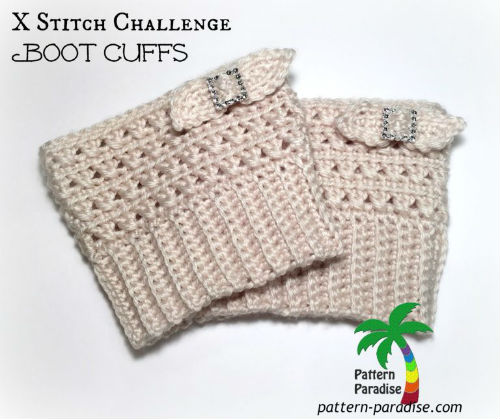 Crochet Boot Cuffs pattern