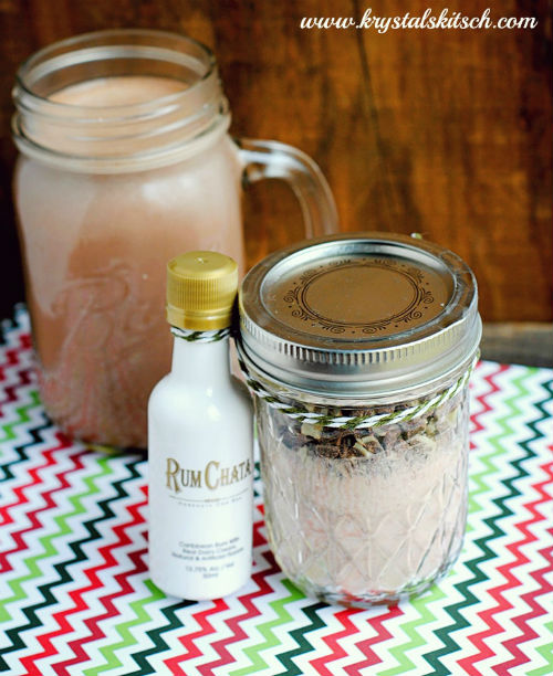 Rum Chata Hot Cocoa Mix Gift in a Jar