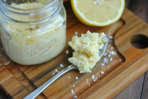 Lemon Cake In a Mason Jar Gift