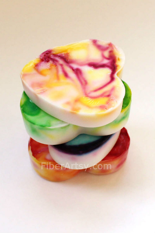 DIY Marbled Goat Milk Soap