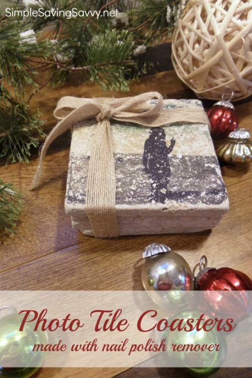 Photo Tile Coasters Tutorial