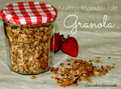 Homemade Granola Mix Homemade Christmas Present