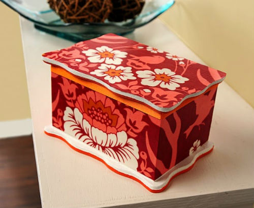DIY Jewelry Box with Mod Podge Homemade Gift