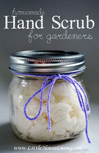 Homemade hand scrub for gardeners recipe