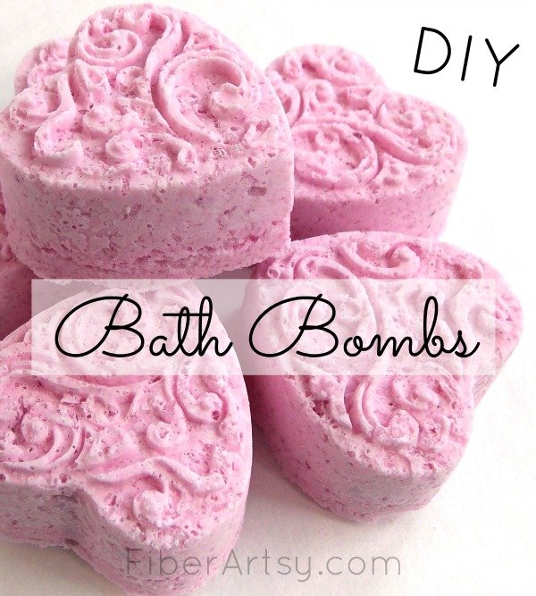 DIY Bath Bombs, A FiberArtsy.com tutorial