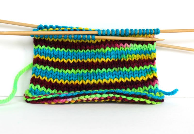 How to dye self striping yarn FiberArtsy.com tutorial
