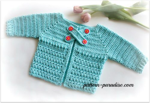 Crochet Sweater Pattern for Baby
