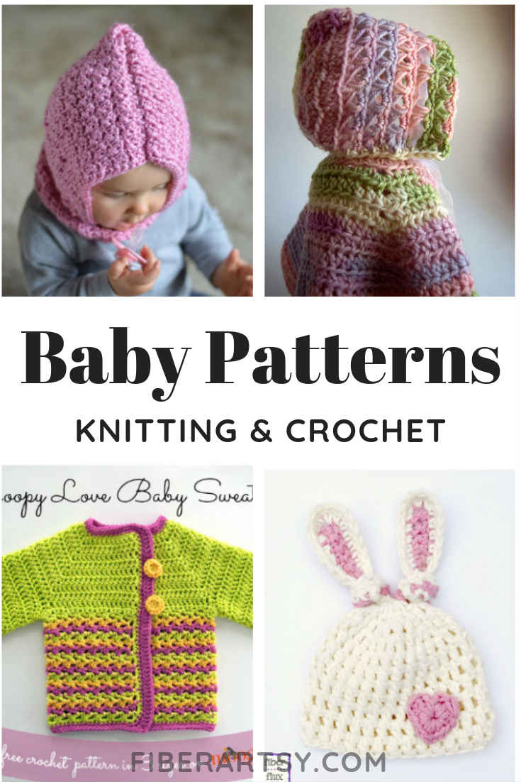 Free Crochet Patterns For Baby Knitting Too Fiberartsy Com