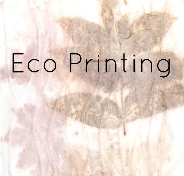 Eco Printing on Silk Chiffon