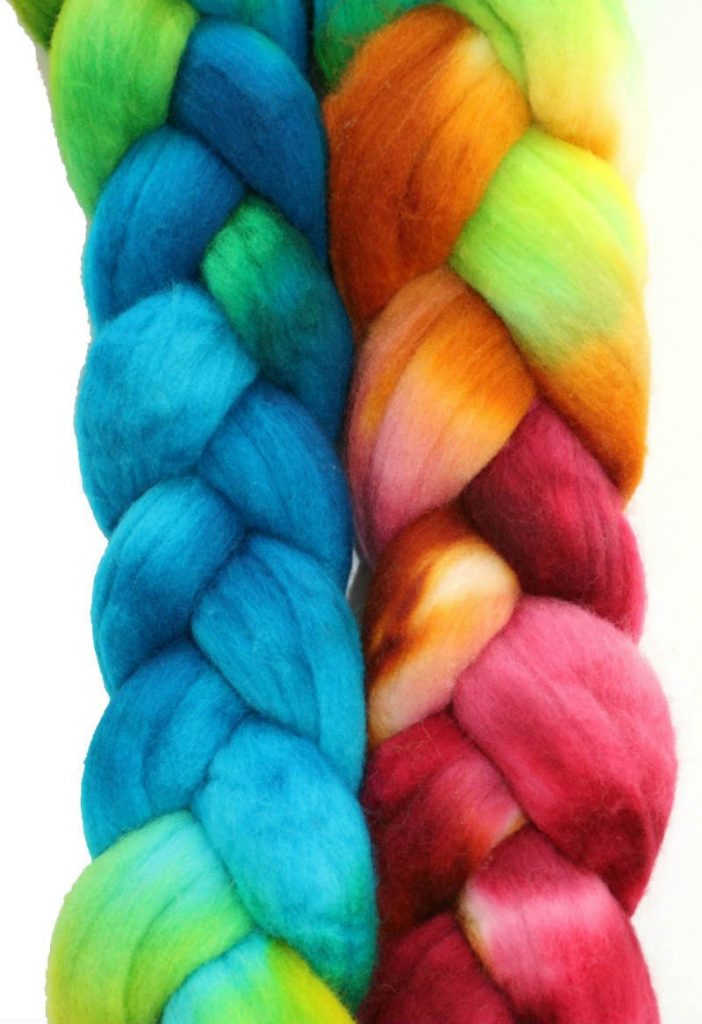 Kettle Dyed Yarn and Roving