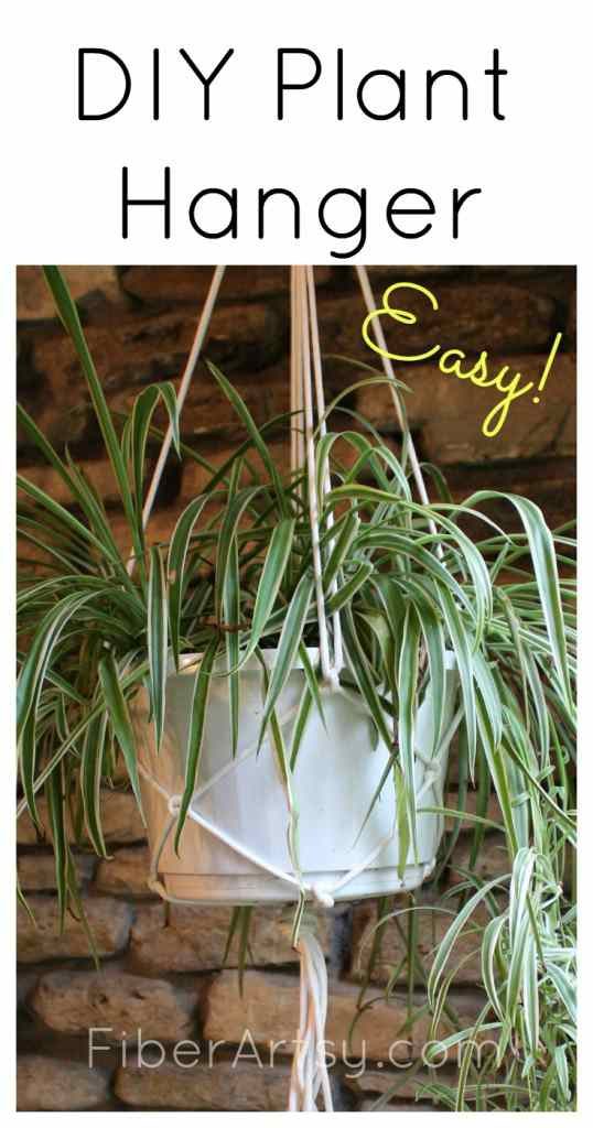 Easy DIY Macrame Plant Hanger