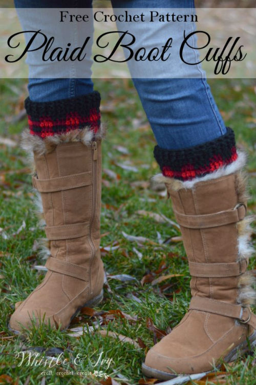 Free Boot Cuff Patterns for Crochet by FiberArtsy.com