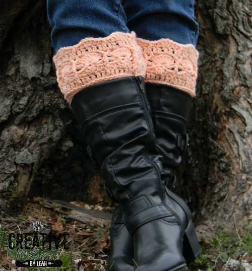 Free Boot Cuff Patterns for Crochet by FiberArtsy.com