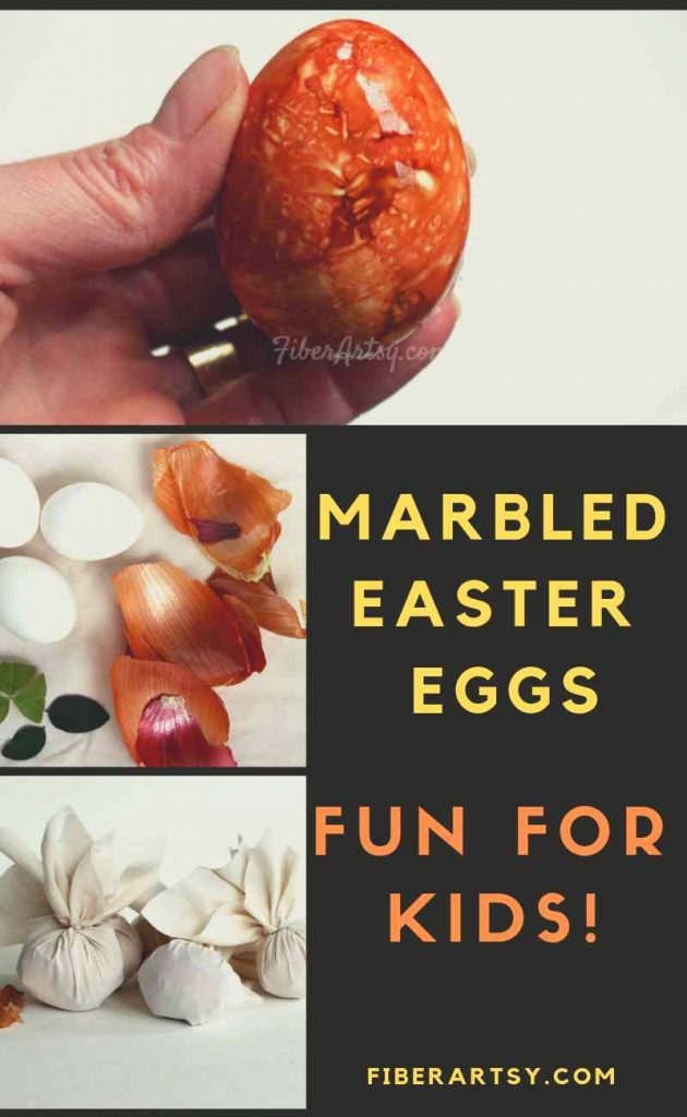 Onion Skin Easter Eggs