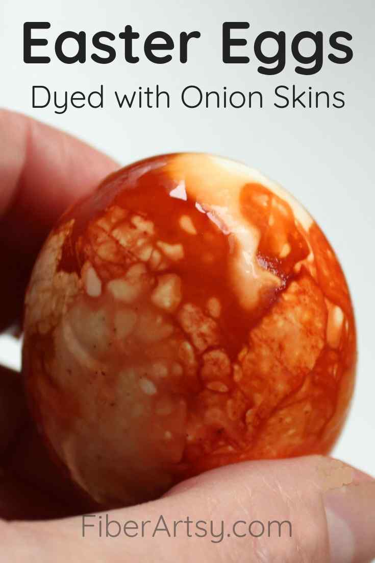 Natural Easter Egg Dye with Onion Skins
