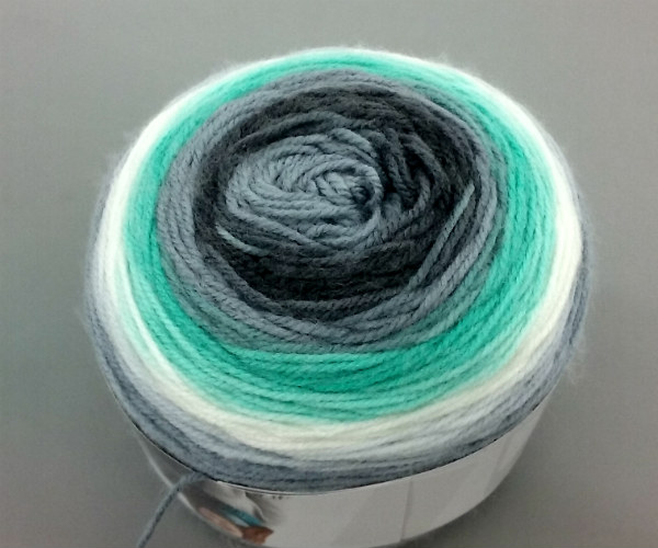 Gradient or Ombre Dyed Yarn Technique