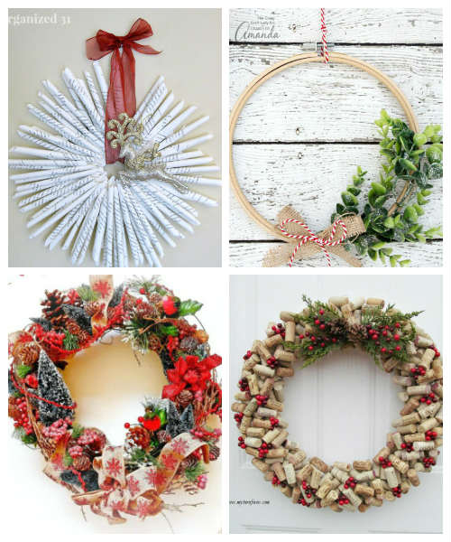 decorated christmas wreaths ideas