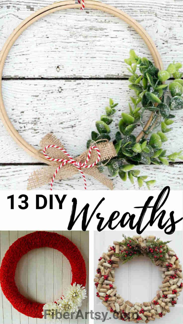 13 Homemade Christmas Wreaths for Your Home