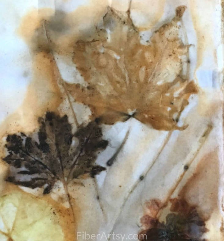 How to Eco Print on Paper. Learn the basics of eco printing with this step by step fabric printing tutorial