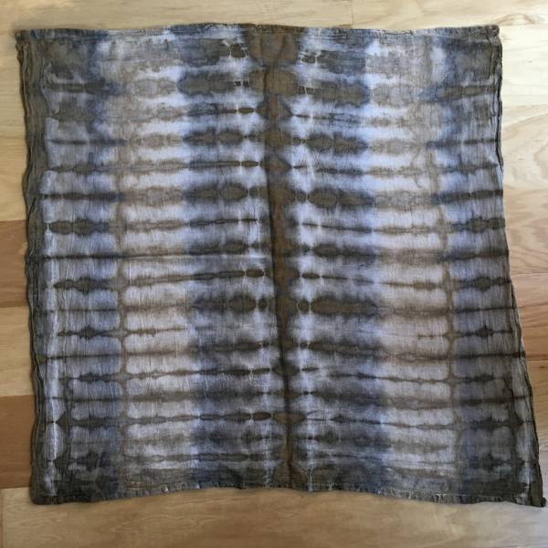 Flour Sack Towel dyed with Acorns