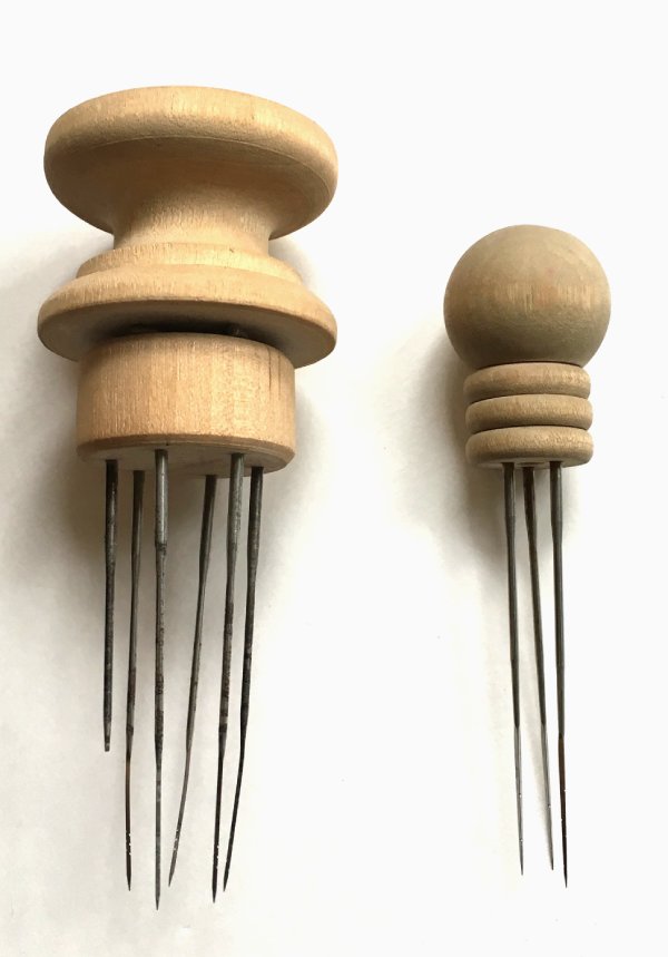 Special felt needles