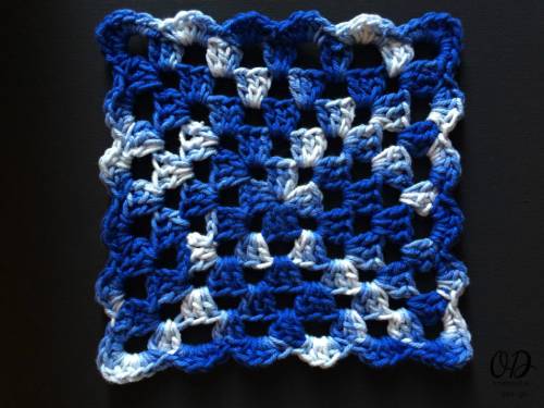 Crochet Pattern for Granny Square Dishcloths