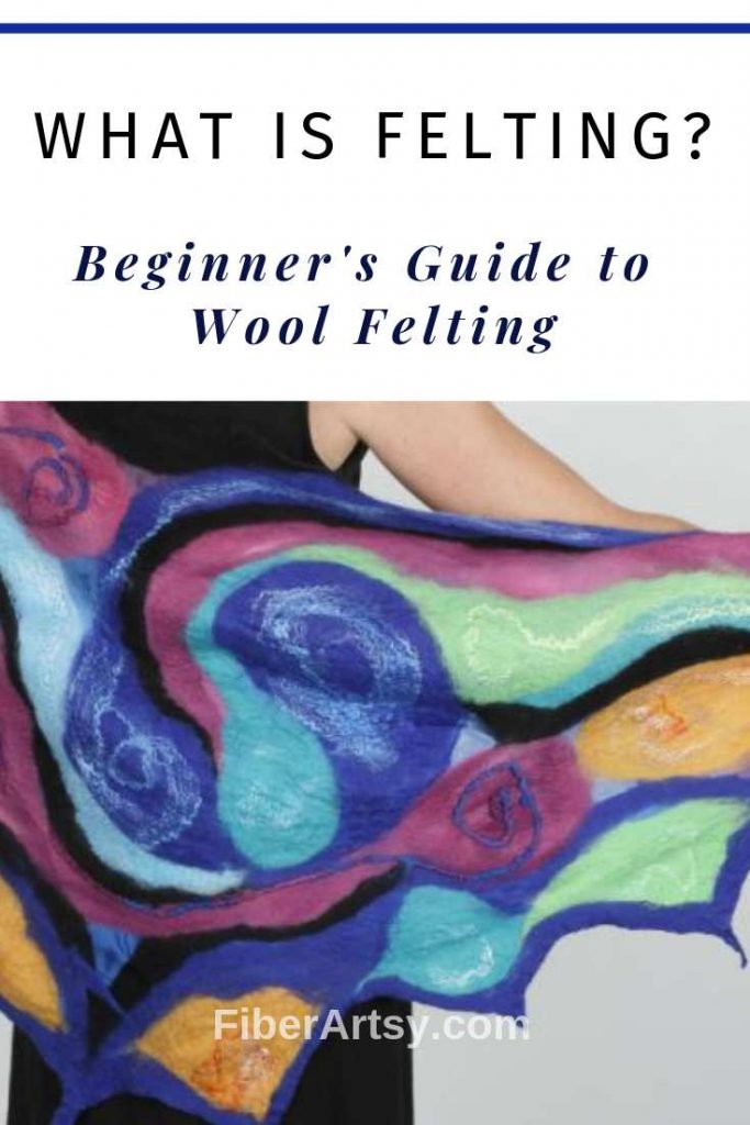 Learn about Felt Making with this complete Beginner's Guide to Needle Felting and Wet Wool Felting