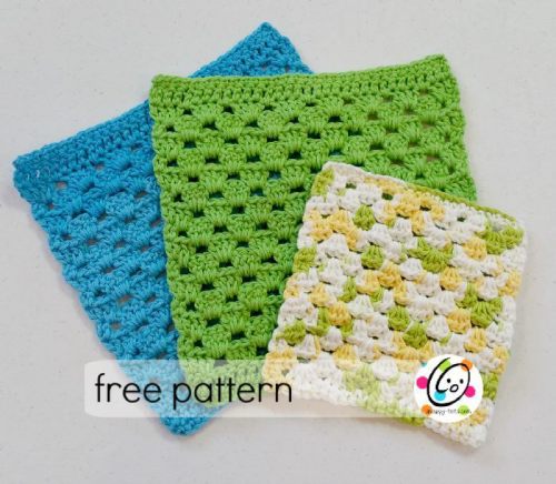 Crochet Dish Cloth Free Pattern