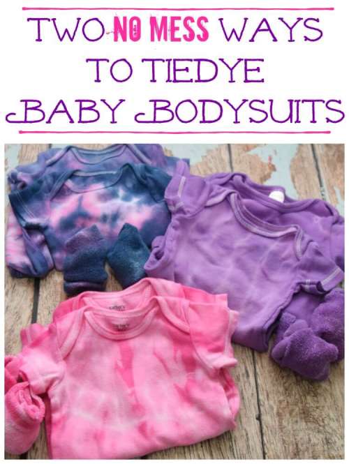 Tie Dyed Baby Bodysuit