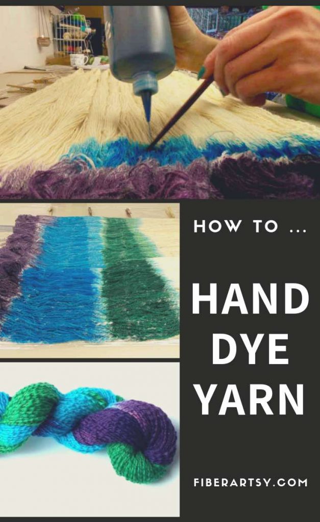 How to Hand Dye Yarn