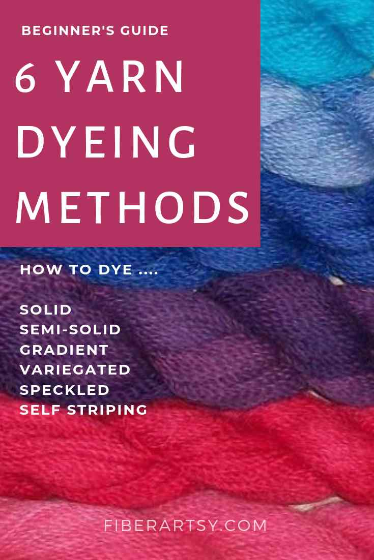 Beginner's Guide to Yarn Dyeing Techniques