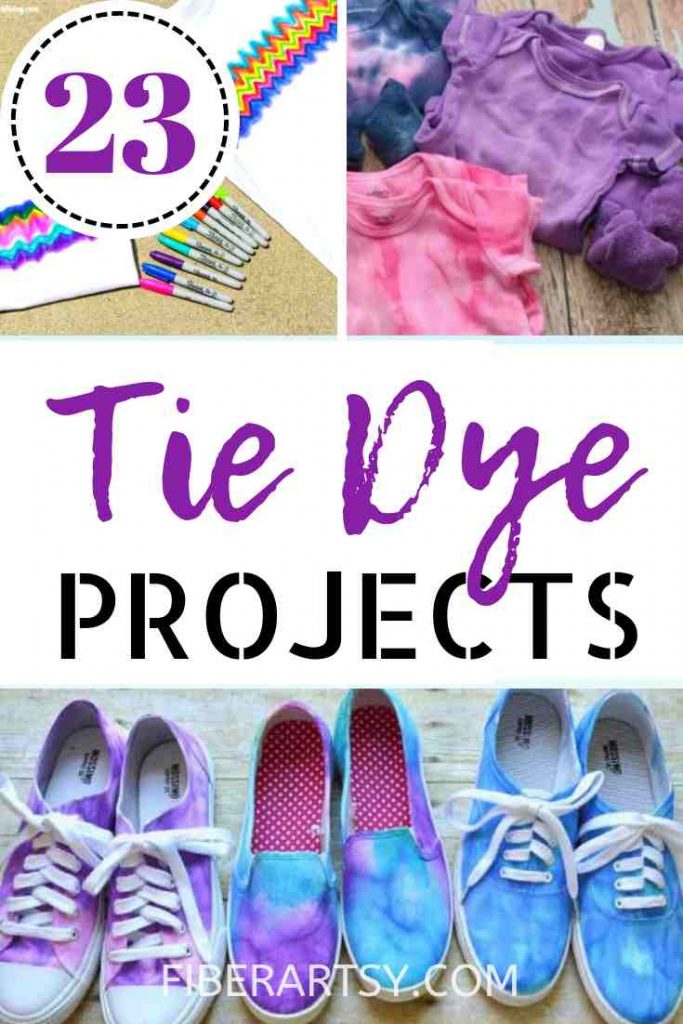 Ideas for Tie Dye Projects