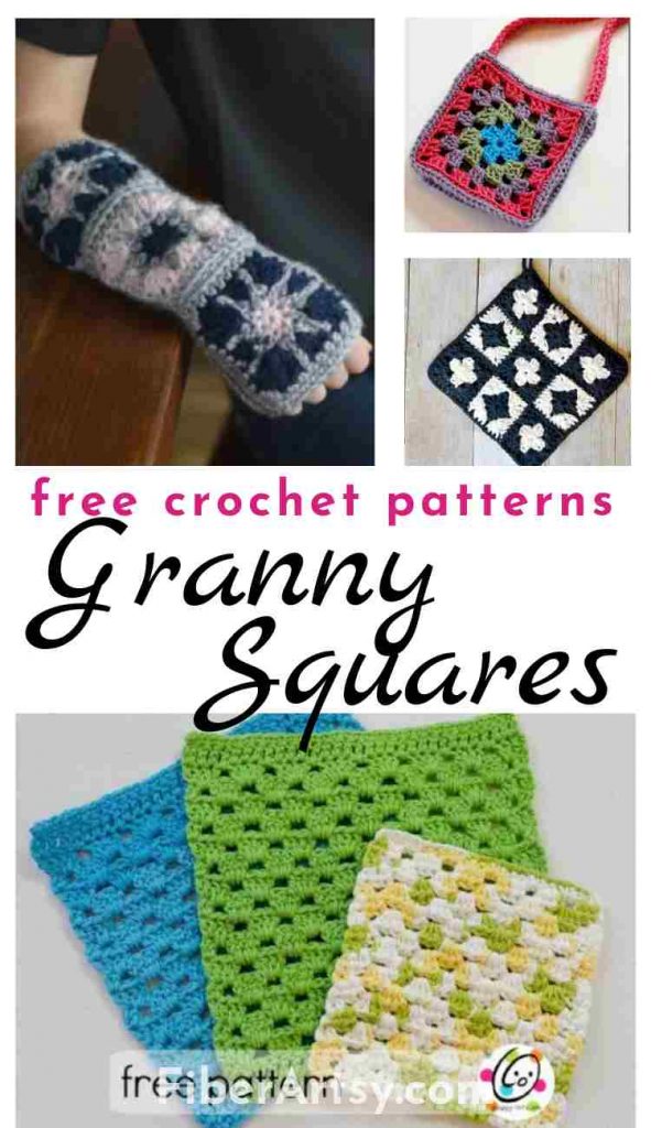 Free Crochet Patterns for Granny Squares