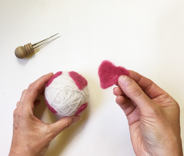 Needle Felted Wool Dryer Ball