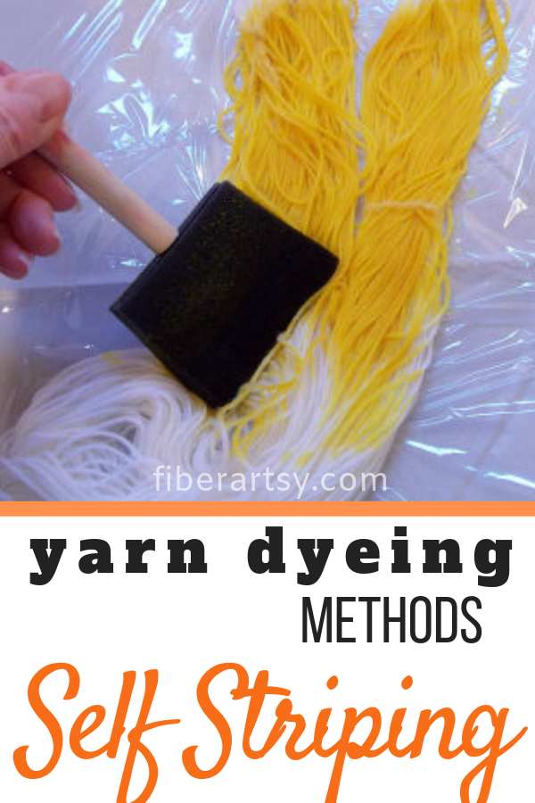 How to Dye Self Striping Sock Yarn