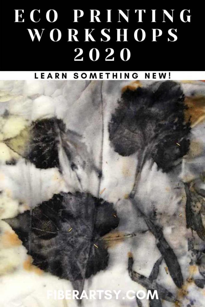 Eco Printing Classes and Workshops in 2020