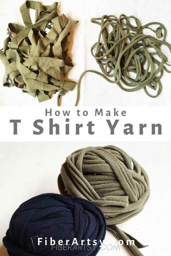 Making TShirt Yarn