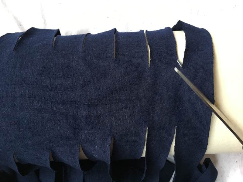 Starting the T Shirt Yarn