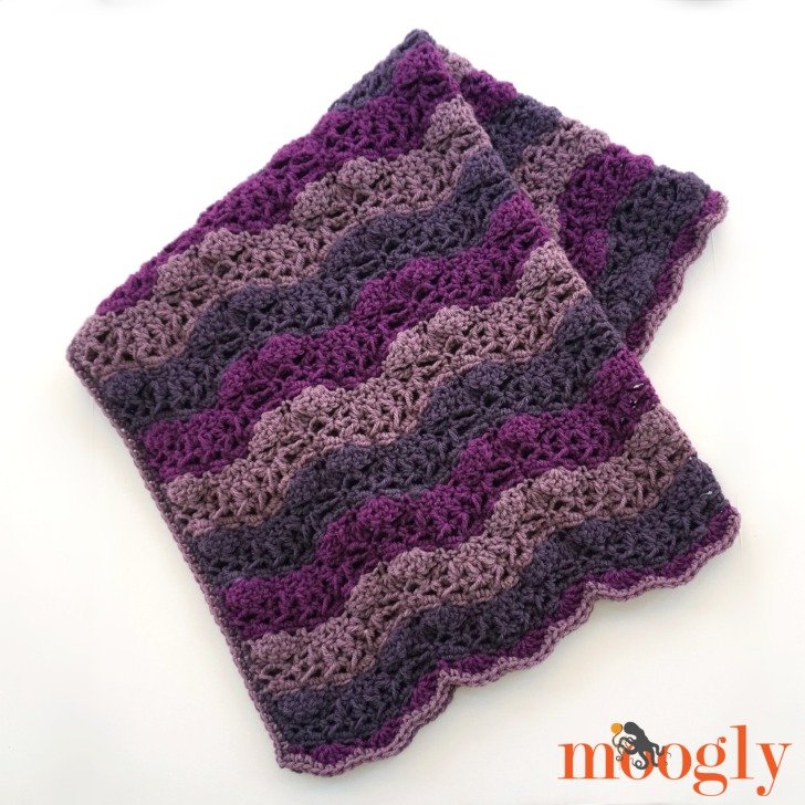 Little Princess Baby Blanket Crochet Pattern