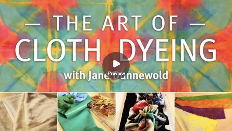 Bluprint Online Class The Art of Cloth Dyeing