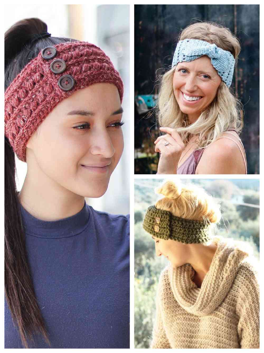 CROCHET HEADBAND AND MATCHING COWL PATTERN —  - Yarns, Patterns  and Accessories